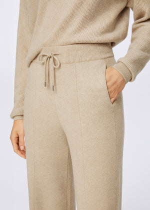 Pantalon Large Femme en  Cachemire – Élégance Décontractée et Confort Absolu