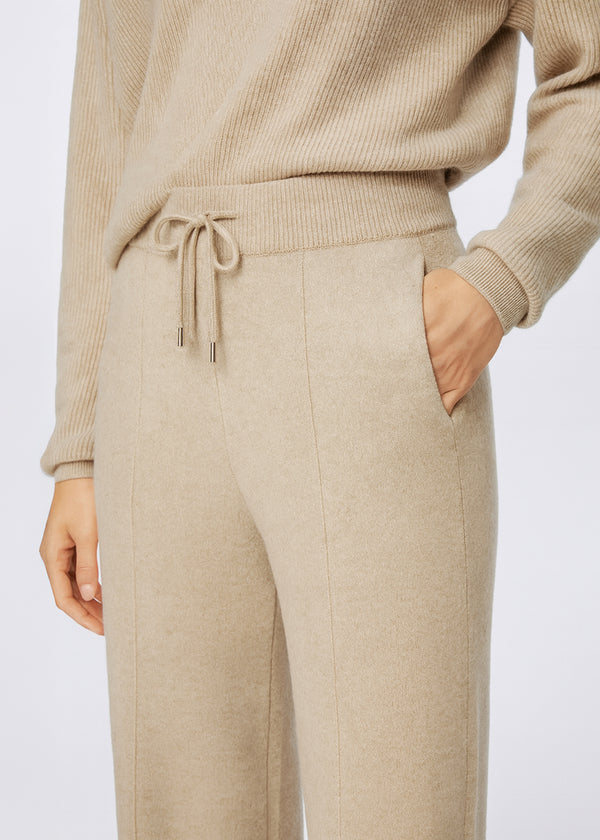 Pantalon Large Femme en  Cachemire – Élégance Décontractée et Confort Absolu