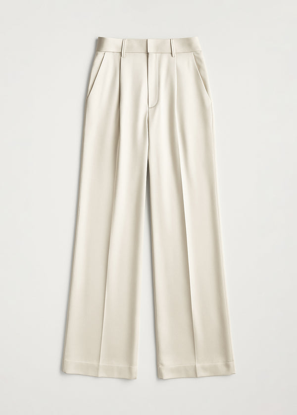 Pantalon Femme en Soie – Coupe Large Élégante et Confort Naturel