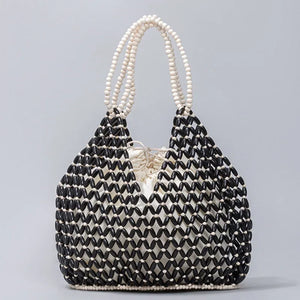 Sac Estival en Raphia Tressé – Élégance Naturelle & Chic Intemporel