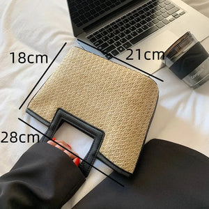Sac Cabas Tissé Estival – Élégance Texturée en Édition Limitée