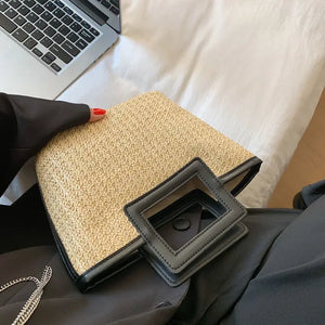 Sac Cabas Tissé Estival – Élégance Texturée en Édition Limitée