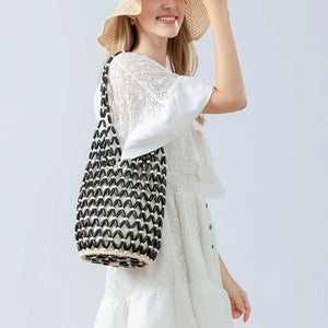 Sac Seau Classique en Similicuir Grainé – Élégance Structurée & Détails Signature