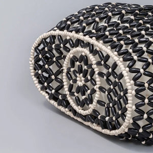 Sac Estival en Raphia Tressé – Élégance Naturelle & Chic Intemporel