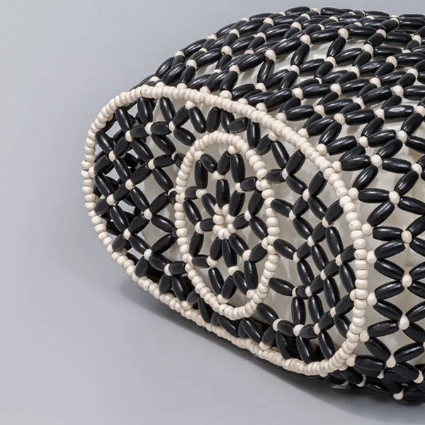 Sac Estival en Raphia Tressé – Élégance Naturelle & Chic Intemporel