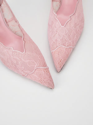 L'Escarpin Dentelle Cheville