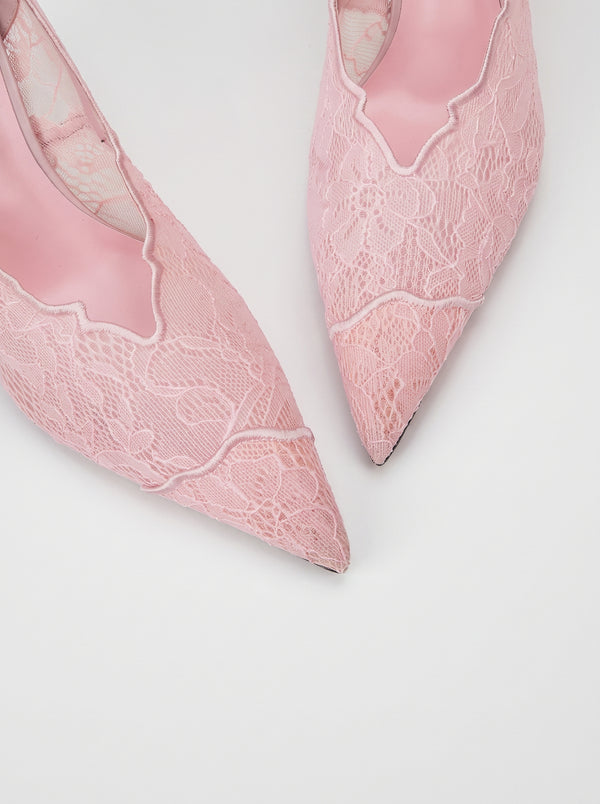L'Escarpin Dentelle Cheville