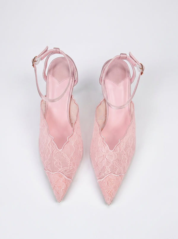 L'Escarpin Dentelle Cheville