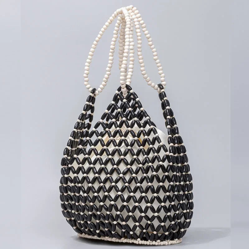 Sac Estival en Raphia Tressé – Élégance Naturelle & Chic Intemporel