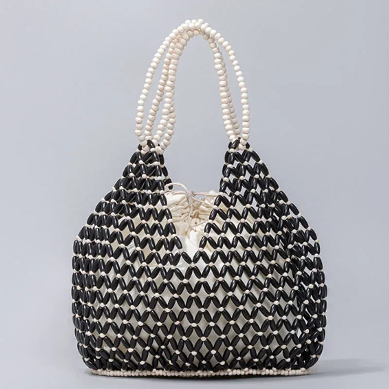 Sac Estival en Raphia Tressé – Élégance Naturelle & Chic Intemporel