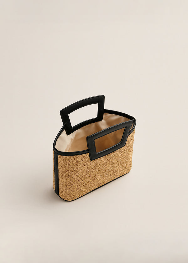 Sac Cabas Tissé Estival – Élégance Texturée en Édition Limitée