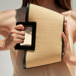 Sac Cabas Tissé Estival – Élégance Texturée en Édition Limitée