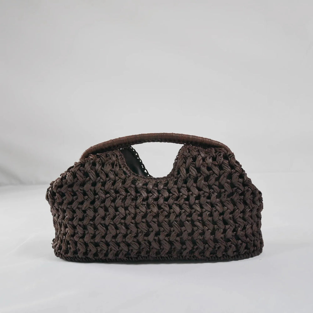 Le Sac Raphia — Cabas Tressé Raphia Naturel