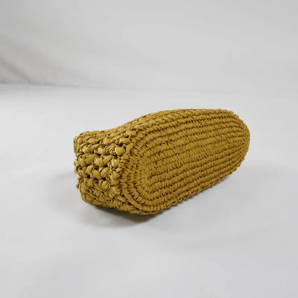 Sac Classique Tressé en Raphia – Élégance d’Été Réinventée