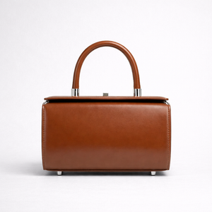 Sac à main femme structuré en cuir lisse – Design élégant